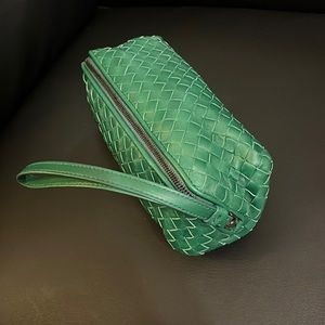 Authentic bottegaVeneta Mini leather clutch bag